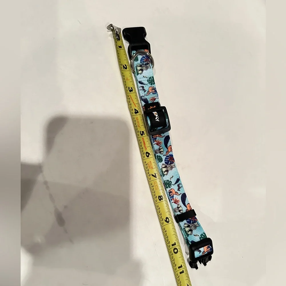 Zoo Print Dog Collar - Size Small